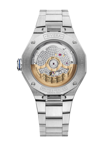 Pre order Baume & Mercier Riviera Auto 39mm 10822 Gold Dial