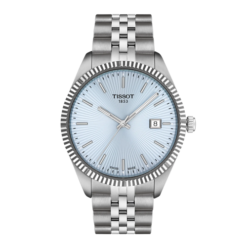 TISSOT BALLADE BLUE QUARTZ ICE BLUE 40mm