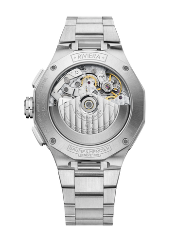 Pre order Baume & Mercier Riviera Auto Chronograph 41mm 10826 Blue Dial