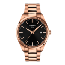 Load image into Gallery viewer, TISSOT PR 100 BLACK ROSE GOLD PVD 40MM QUARTZ