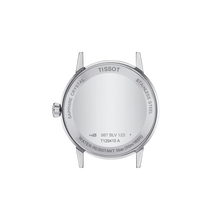 Load image into Gallery viewer, TISSOT CLASSIC DREAM WHITE DIAL QUARTZ WATCH ON LEATHER STRAP