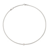 Fope EKA COLLECTION NECKLACE WITH RHOMBUS-SET DIAMONDS