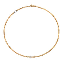 Load image into Gallery viewer, Fope EKA COLLECTION NECKLACE WITH RHOMBUS-SET DIAMONDS