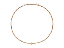 Load image into Gallery viewer, Fope EKA COLLECTION NECKLACE WITH RHOMBUS-SET DIAMONDS