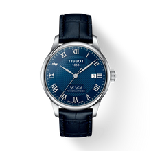 Load image into Gallery viewer, TISSOT LE LOCLE POWERMATIC 80 BLUE ON LEATHER