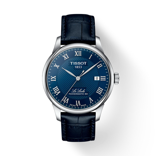 TISSOT LE LOCLE POWERMATIC 80 BLUE ON LEATHER