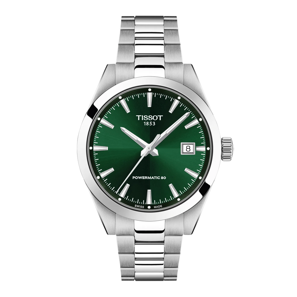 TISSOT GENTLEMAN POWERMATIC 80 GREEN -38mm