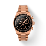TISSOT PR516 CHRONOGRAPH QUARTZ BLACK RG ON BRACELET