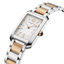 Load image into Gallery viewer, Baume &amp; Mercier Hampton White Dial 10751 Steel &amp; steel pink gold capped bracelet