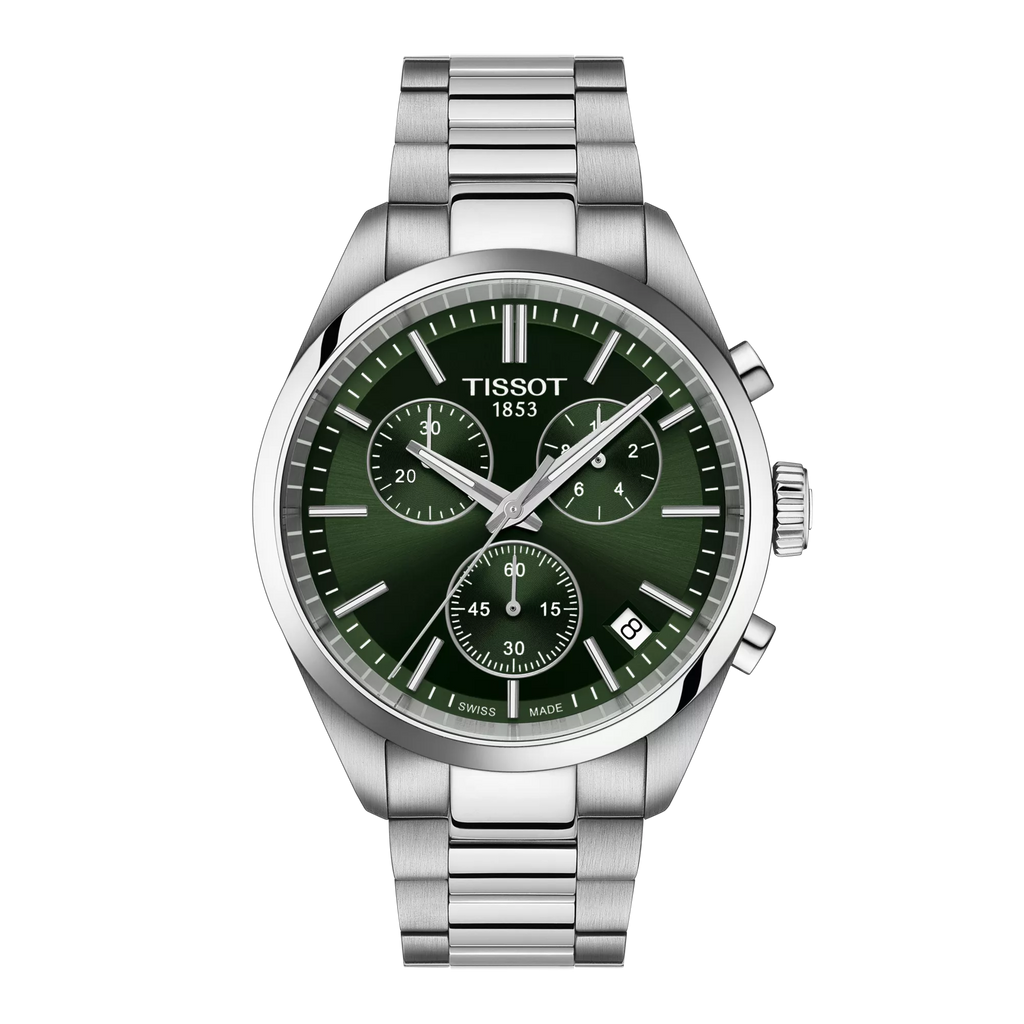 TISSOT PR 100 CHRONOGRAPH GREEN