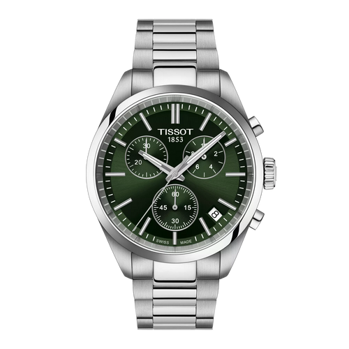 TISSOT PR 100 CHRONOGRAPH GREEN