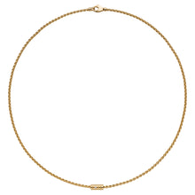 Load image into Gallery viewer, Fope Aria Yellow Gold Necklace with Diamond