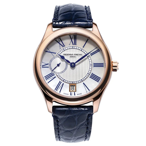 Frederique Constant Classics Automatic RG 2 on Blue Leather Strap