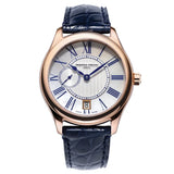 Frederique Constant Classics Automatic RG 2 on Blue Leather Strap