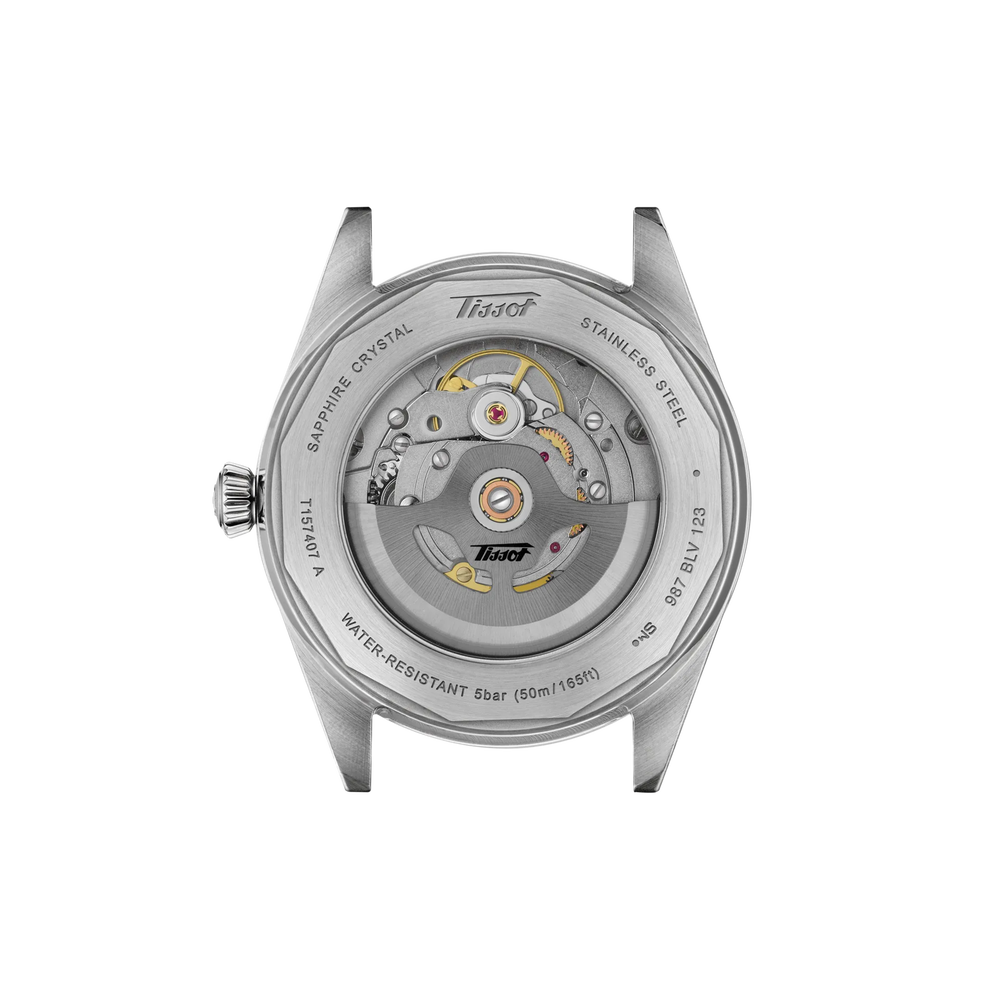Tissot Visodate 39mm Automatic Black on Bracelet