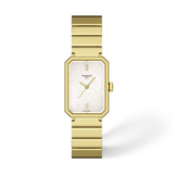 Tissot SRV White MOP Dial 30 x 21.8mm YG PVD