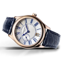 Load image into Gallery viewer, Frederique Constant Classics Automatic RG 2 on Blue Leather Strap