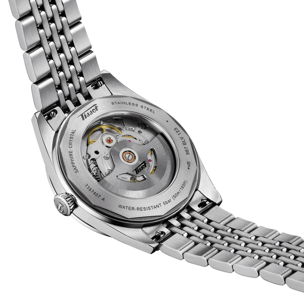 Tissot Visodate 39mm Automatic Blue on Bracelet