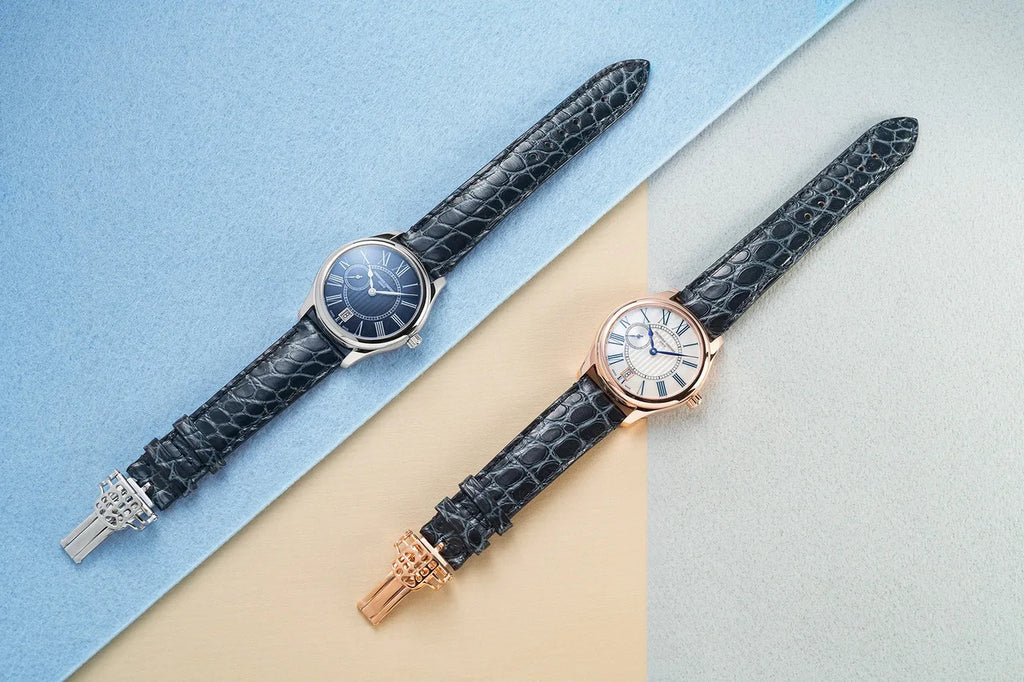 Frederique Constant Classics Automatic RG 2 on Blue Leather Strap