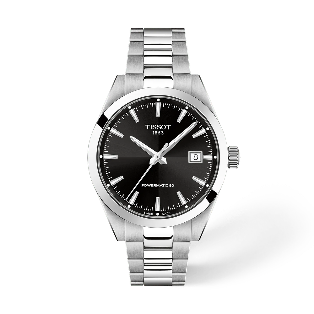 TISSOT GENTLEMAN POWERMATIC 80 BLACK -38mm