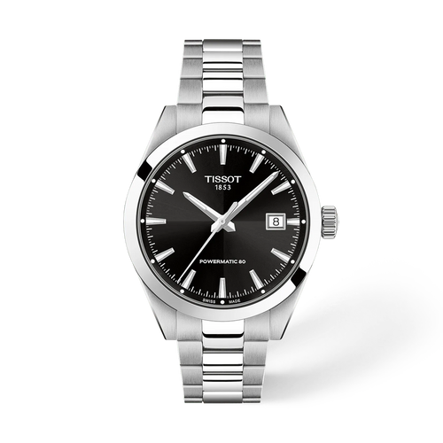TISSOT GENTLEMAN POWERMATIC 80 BLACK -38mm