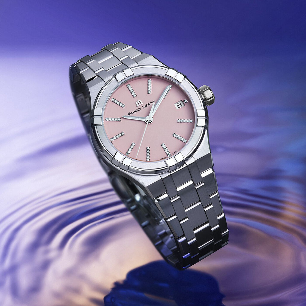 Maurice Lacroix AIKON QUARTZ COLOURS SPECIAL EDITION PINK