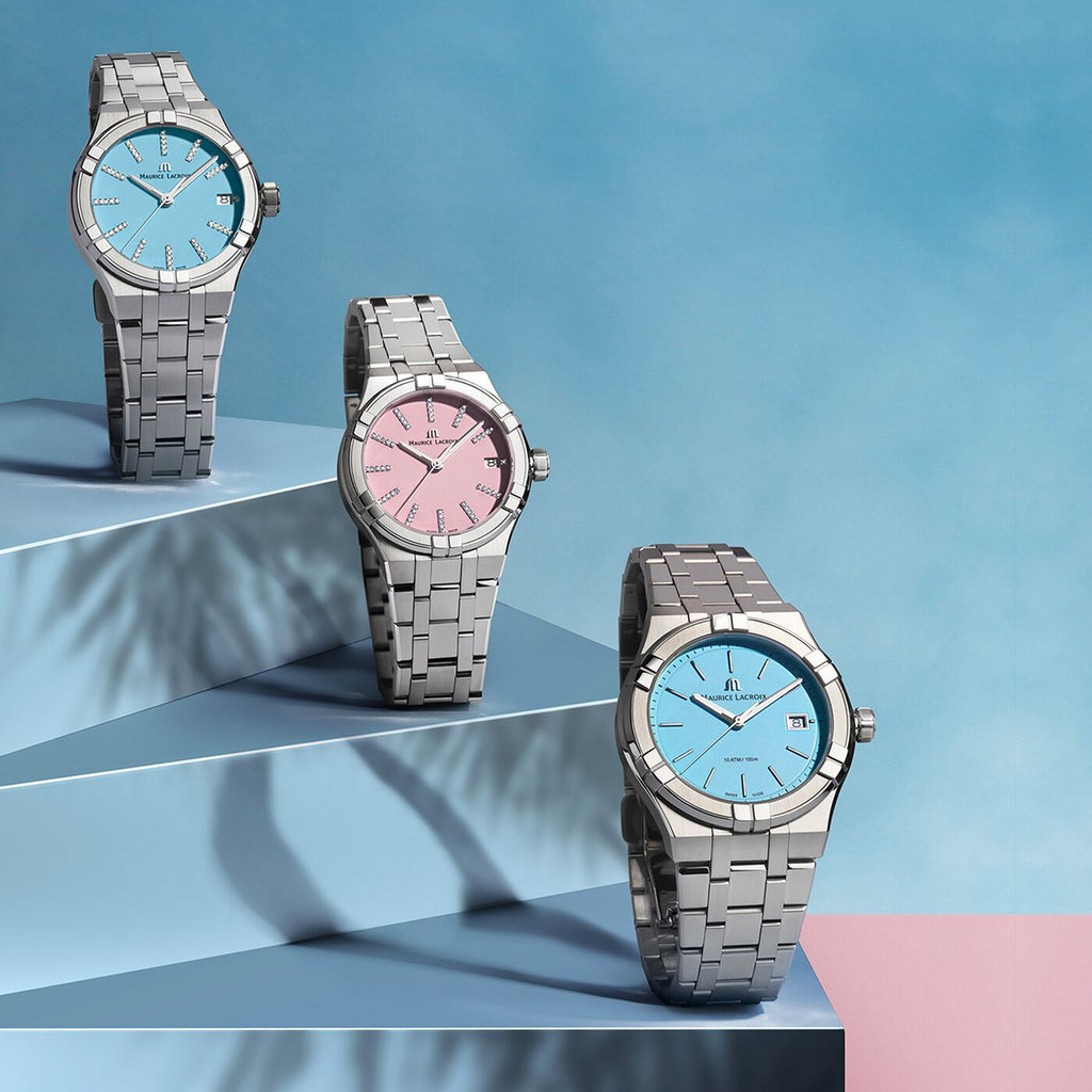 Maurice Lacroix AIKON QUARTZ COLOURS SPECIAL EDITION PINK