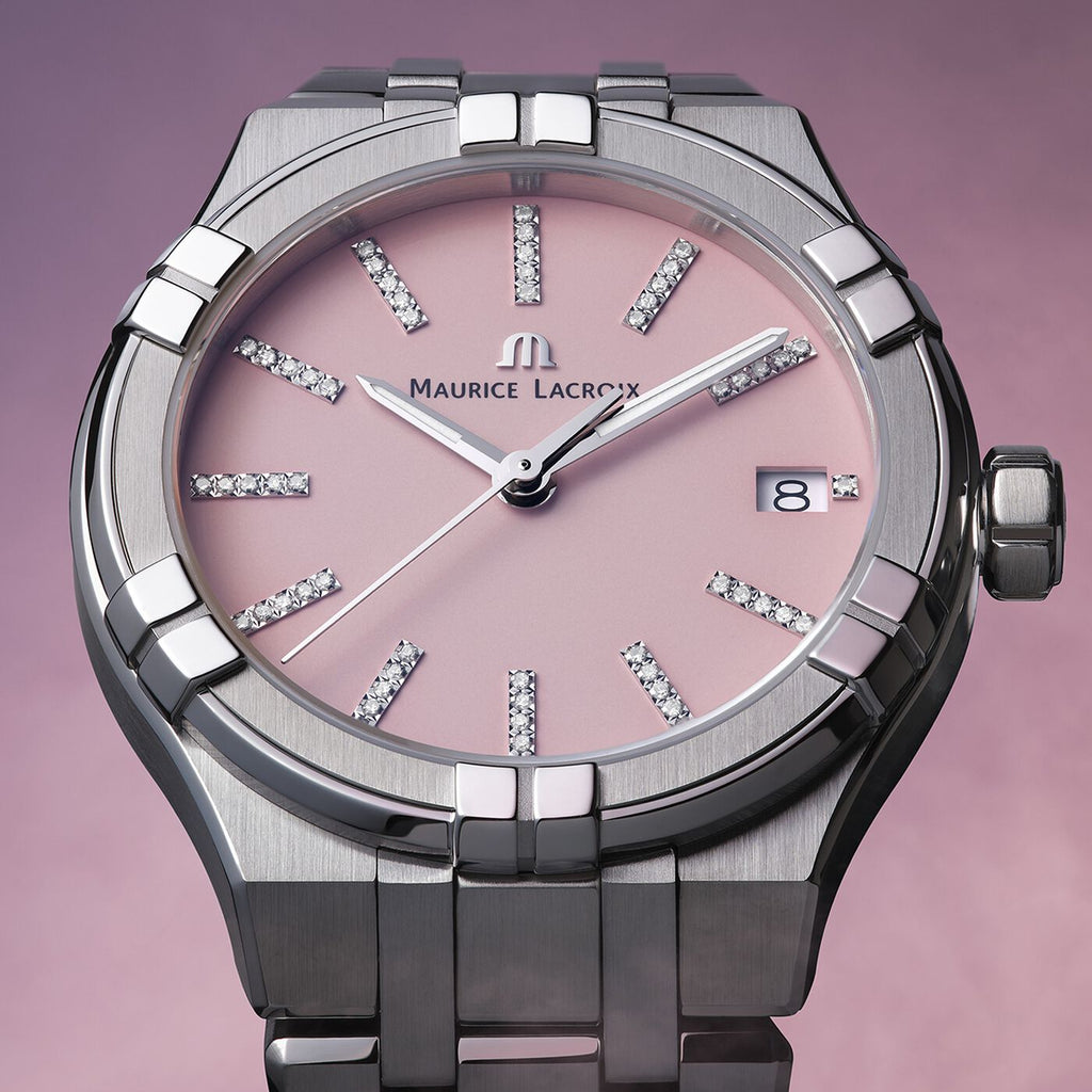 Maurice Lacroix AIKON QUARTZ COLOURS SPECIAL EDITION PINK