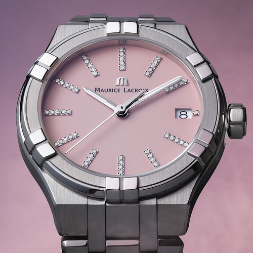 Maurice Lacroix AIKON QUARTZ COLOURS SPECIAL EDITION PINK