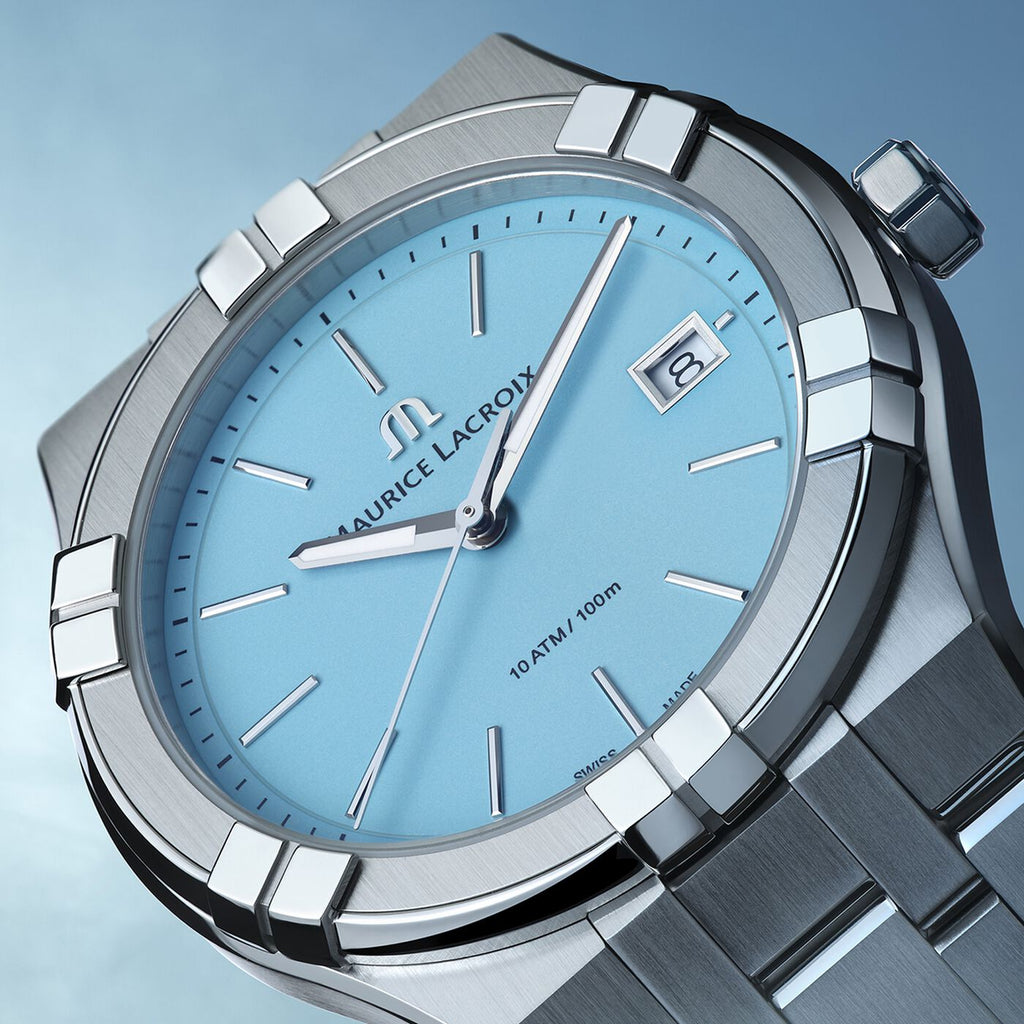 Maurice Lacroix AIKON QUARTZ COLOURS SPECIAL EDITION LIGHT BLUE 40mm