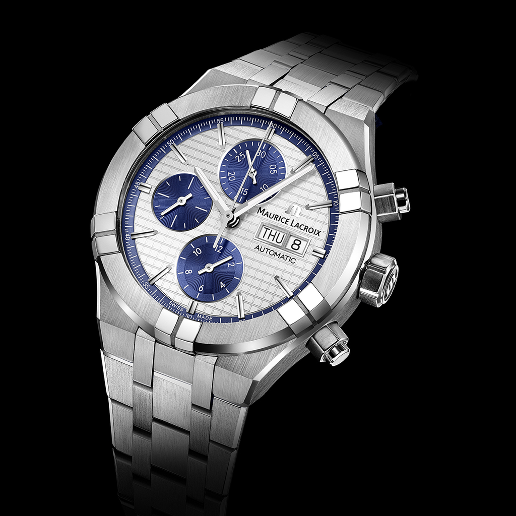 Maurice Lacroix Aikon Automatic Chronograph Silver Panda Dial