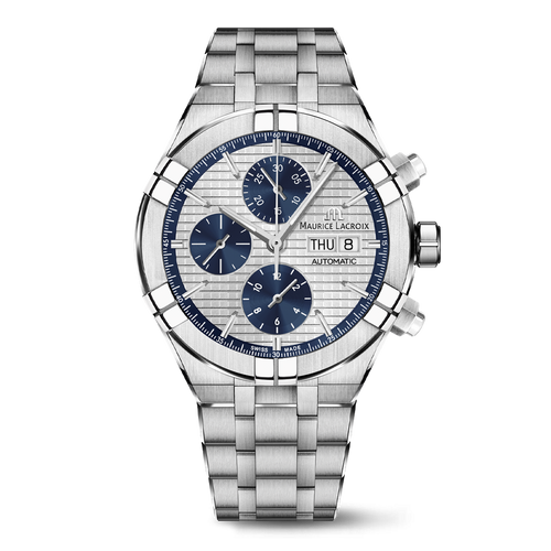 Maurice Lacroix Aikon Automatic Chronograph Silver Panda Dial