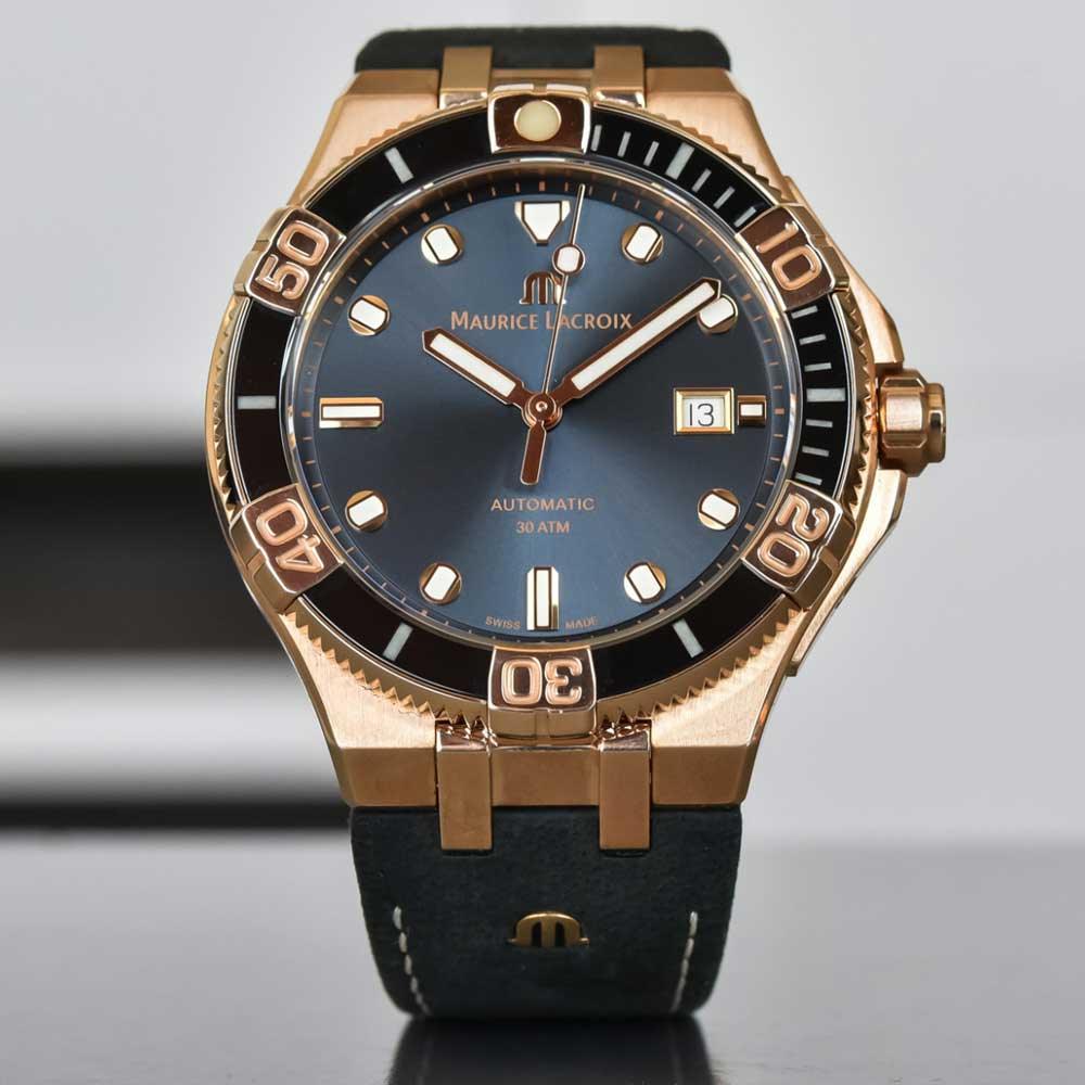 Maurice Lacroix AIKON Venturer Bronze Anthracite 43mm Box Set -Limited Edition