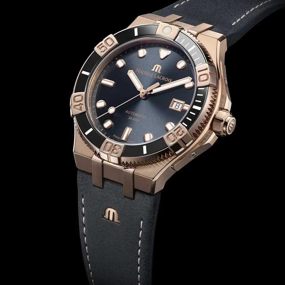 Maurice Lacroix AIKON Venturer Bronze Anthracite 43mm Box Set -Limited Edition