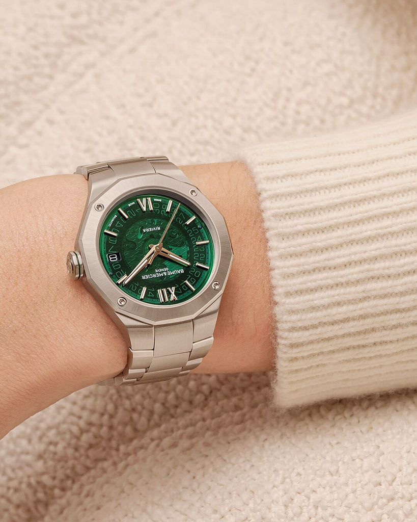 Baume & Mercier Riviera Baumatic Green Auto 10770