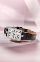 Load image into Gallery viewer, CLASSICS ART DECO CARREE SILVER DIAL FULL DIAMOND BEZEL