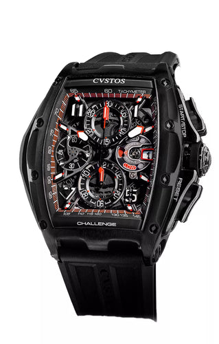 Cvstos Chrono Black Steel / Black-Red
