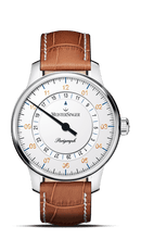 Load image into Gallery viewer, MeisterSinger Perigraph 38mm -White and Gold