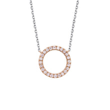 Load image into Gallery viewer, Blush Sunday Neckalce with pink diamonds from the Argyle mine and White Diamonds