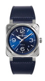 BELL & ROSS BR 03A BLUE STEEL 41mm