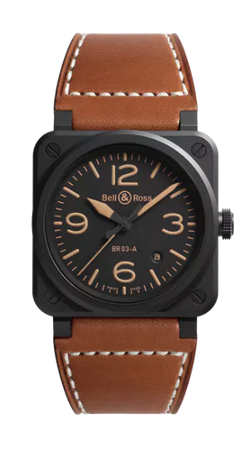 BELL & ROSS BR 03A HERITAGE CERAMIC 41mm
