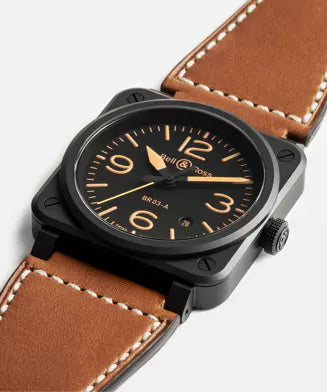 BELL & ROSS BR 03A HERITAGE CERAMIC 41mm