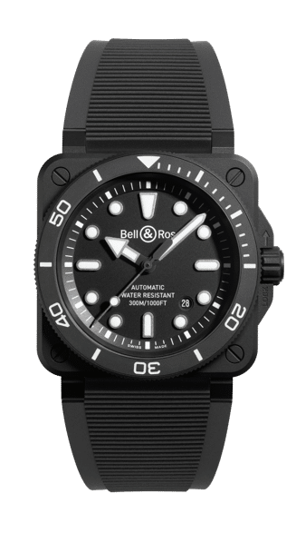 BELL & ROSS BR 03 DIVER BLACK MATTE