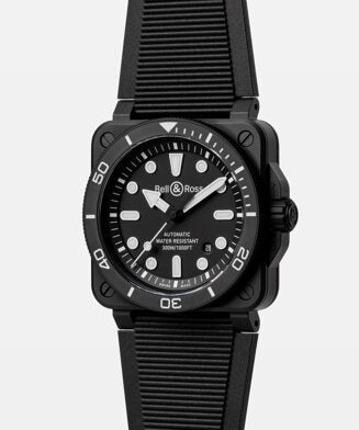 BELL & ROSS BR 03 DIVER BLACK MATTE