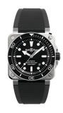 BELL & ROSS BR 03 DIVER BLACK STEEL