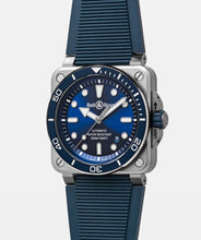 Load image into Gallery viewer, BELL &amp; ROSS BR 03 DIVER BLUE STEEL