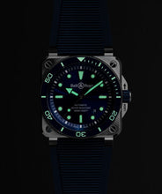 Load image into Gallery viewer, BELL &amp; ROSS BR 03 DIVER BLUE STEEL