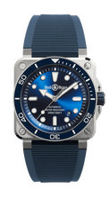 Load image into Gallery viewer, BELL &amp; ROSS BR 03 DIVER BLUE STEEL