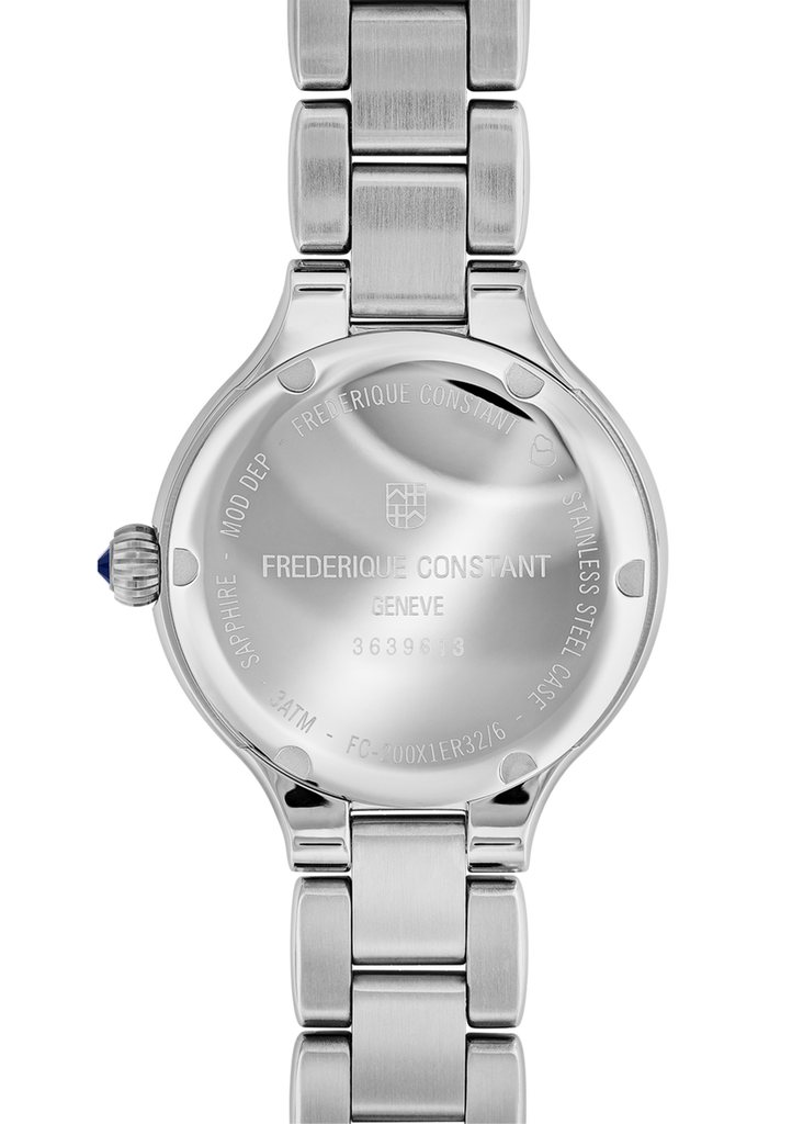 Frederique Constant Classics Delight White Diamond Dial on Bracelet