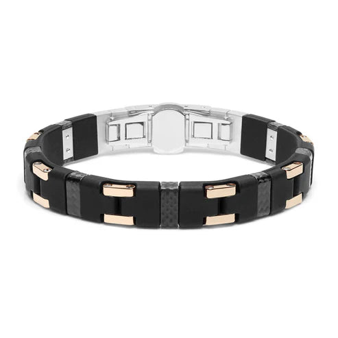 Baraka Fiber Bracelet -Rubber/ Steel/ RG/ Silver/ Carbon Fiber